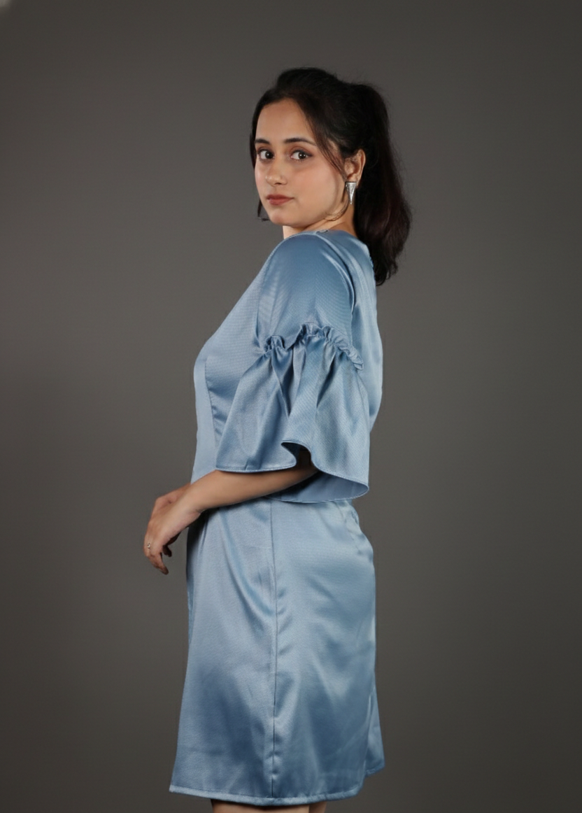 Blue Whisper Dress
